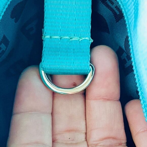 NEW Harveys Mini Streamline Turquoise Handbag - Picture 3 of 16